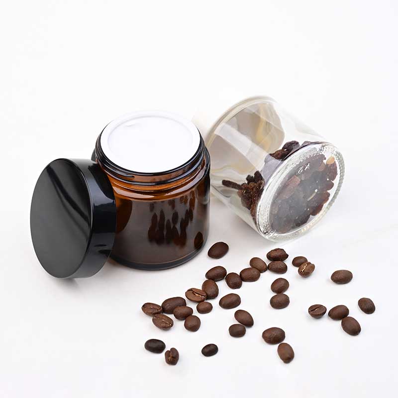 Coffee Tea Bean - Tarro de vidrio portátil para almacenamiento