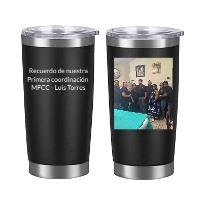 Coffee Tea Name - Vaso Térmico de 20 oz para