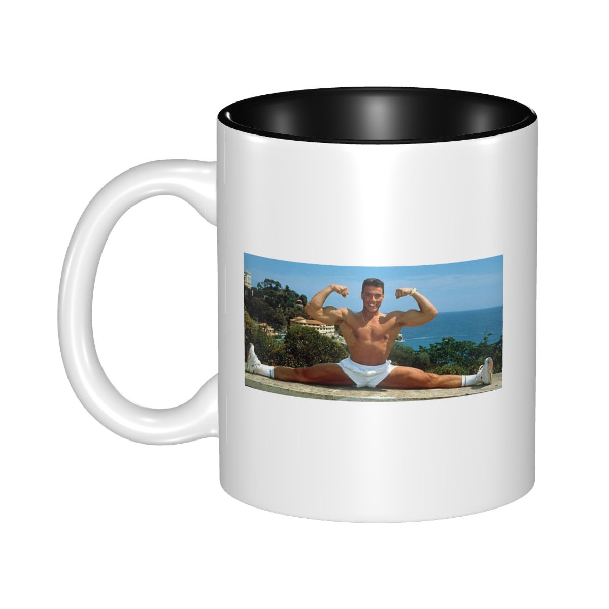 Coffee Tea Van - Taza de cerámica divertida con diseño