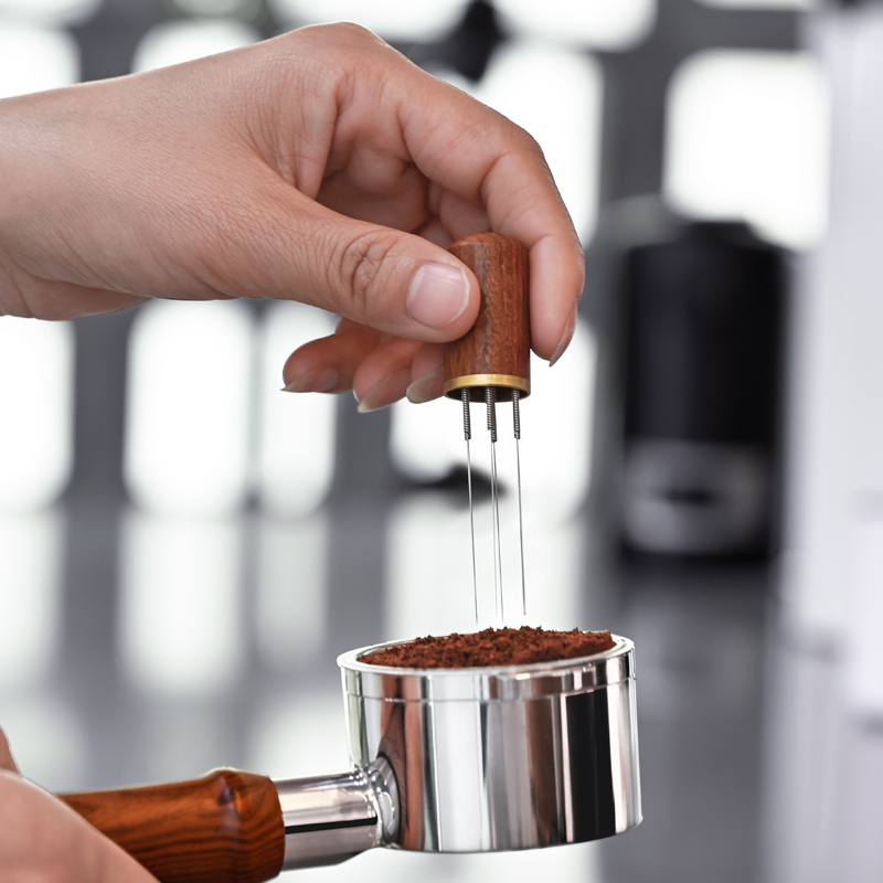 Coffee Tamper Leveler - Agitador de café en polvo de