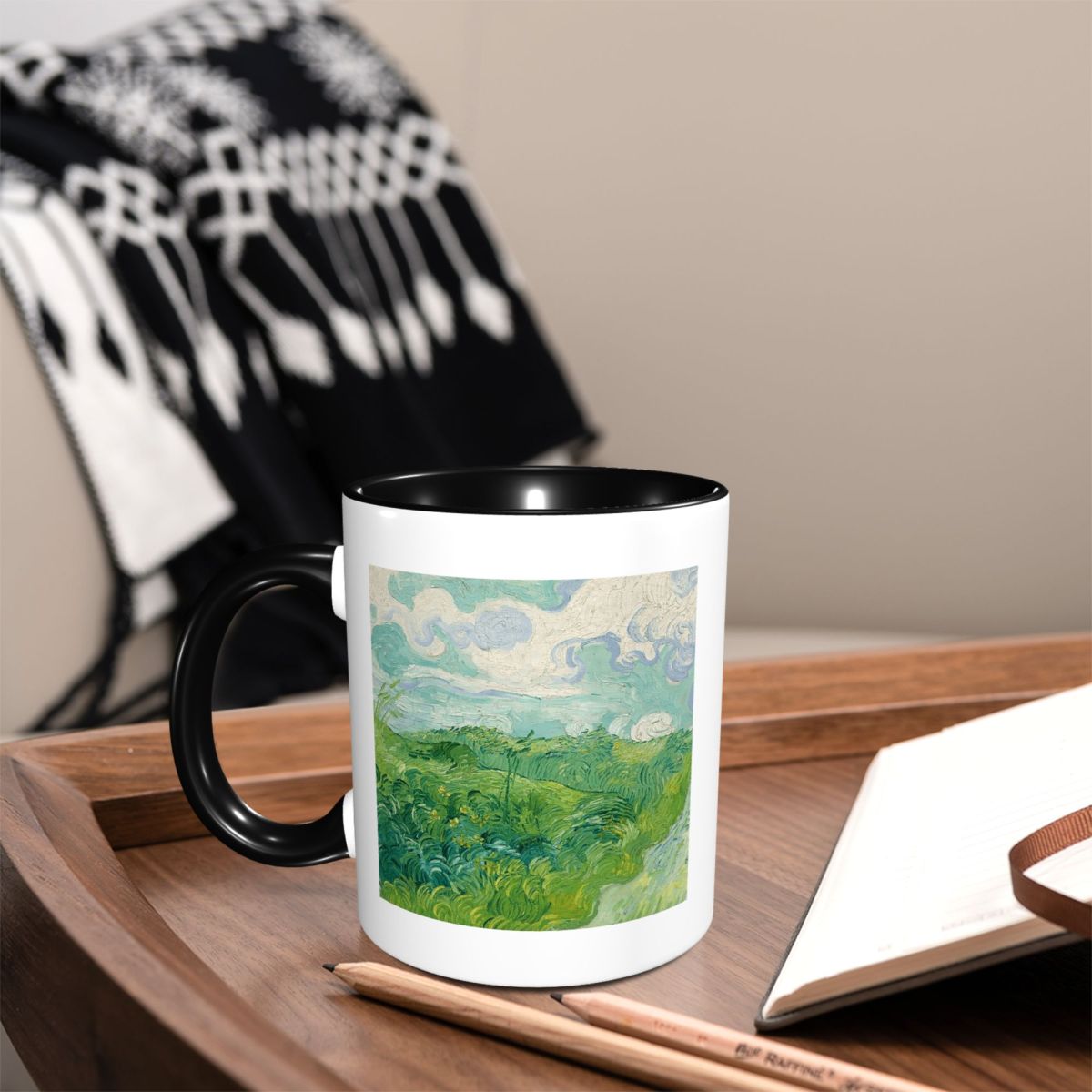 Coffee Tea Van - Taza de cerámica divertida con diseño
