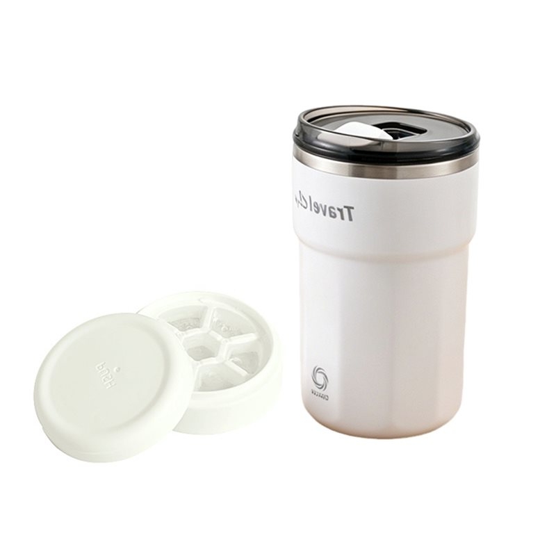Coffee Tea Mix - Taza Mezcladora Magnética BAAG con Bandeja