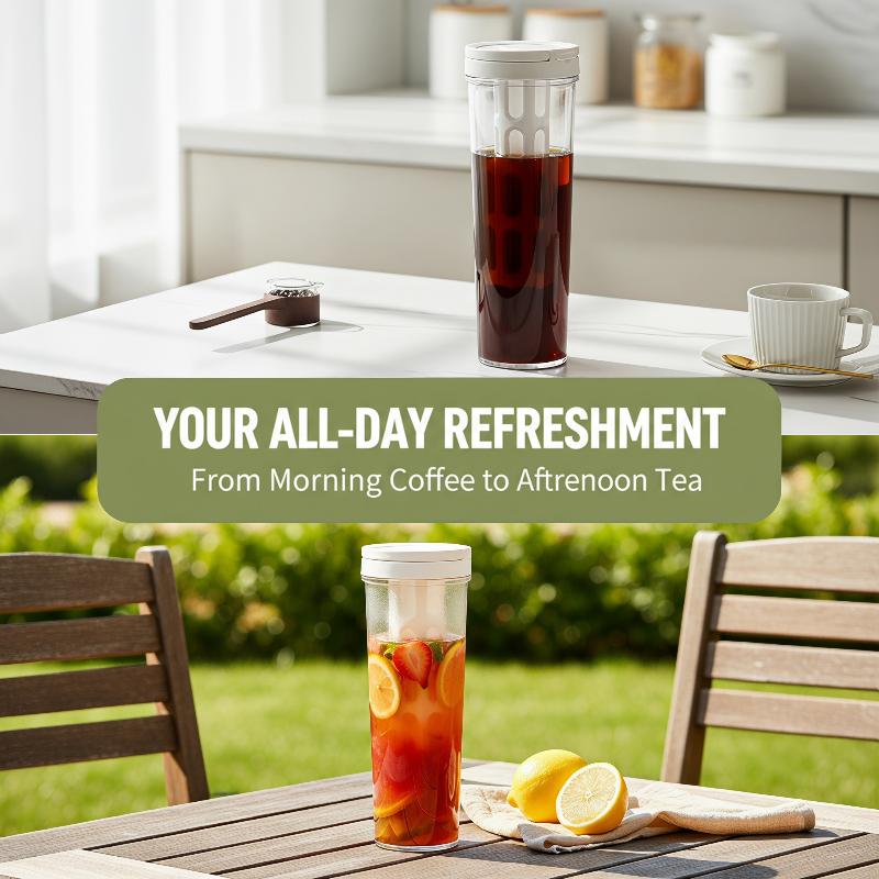 Cold Brew Bottle - Cafetera Manual de 1L para Café