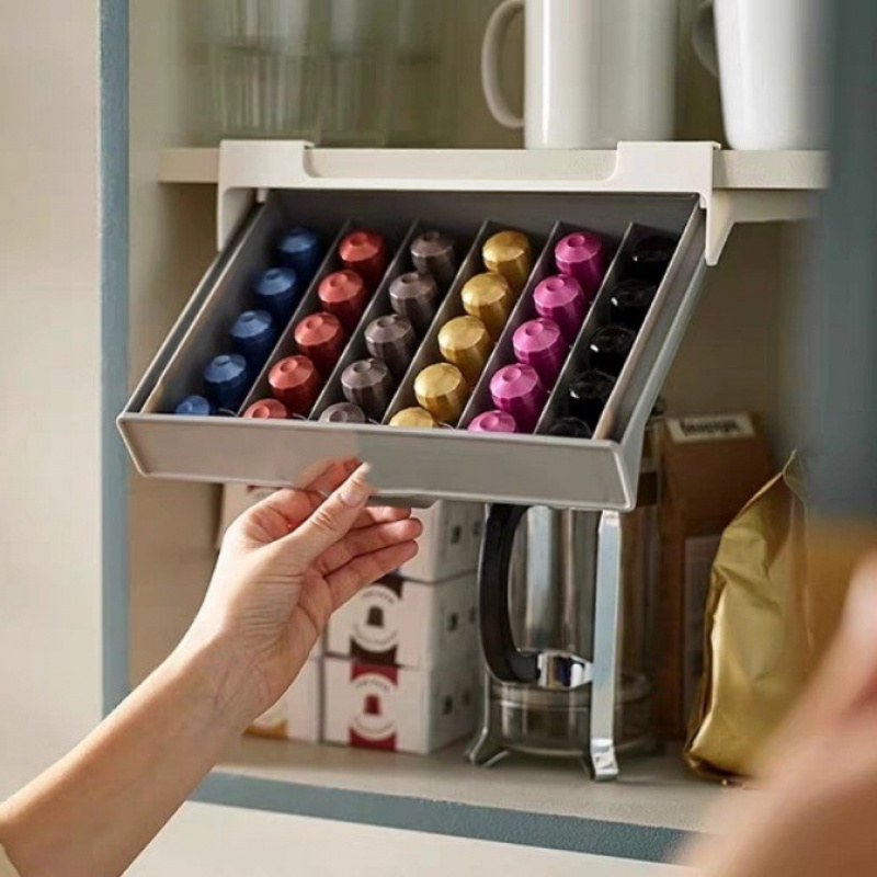 Coffee Tea Drawer Organizer - Organizador de Cápsulas de Café y