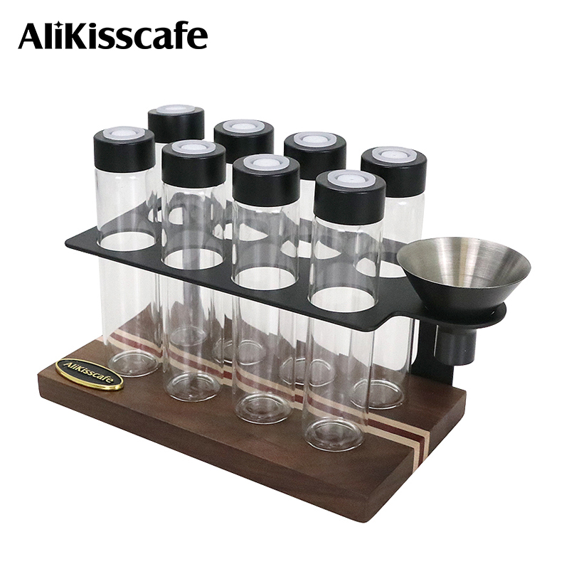 Coffee Tea Bean - Alikisscafe-tubo de almacenamiento de granos de