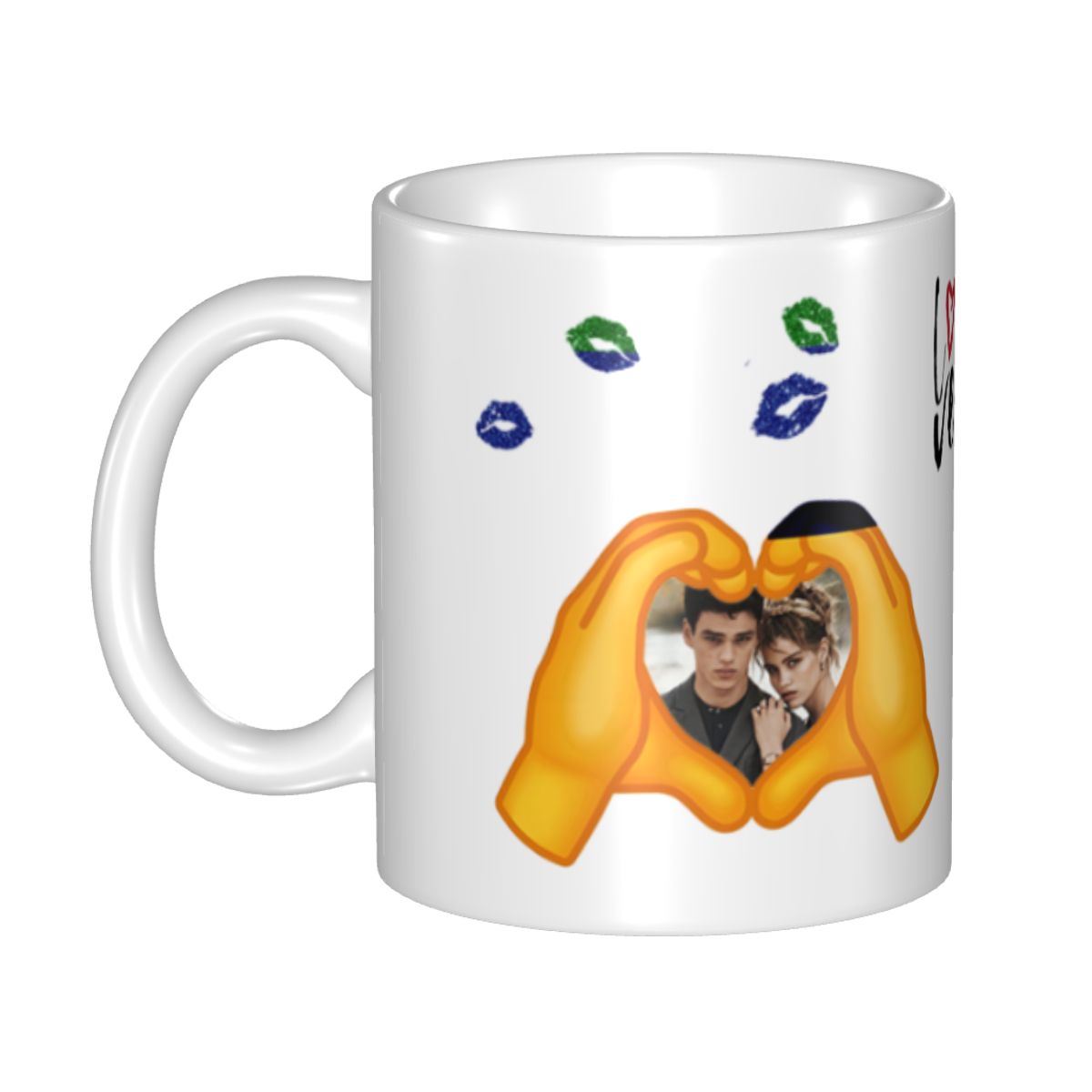 Best Tea Coffee - Imagen personalizada de pareja, cara personalizada,