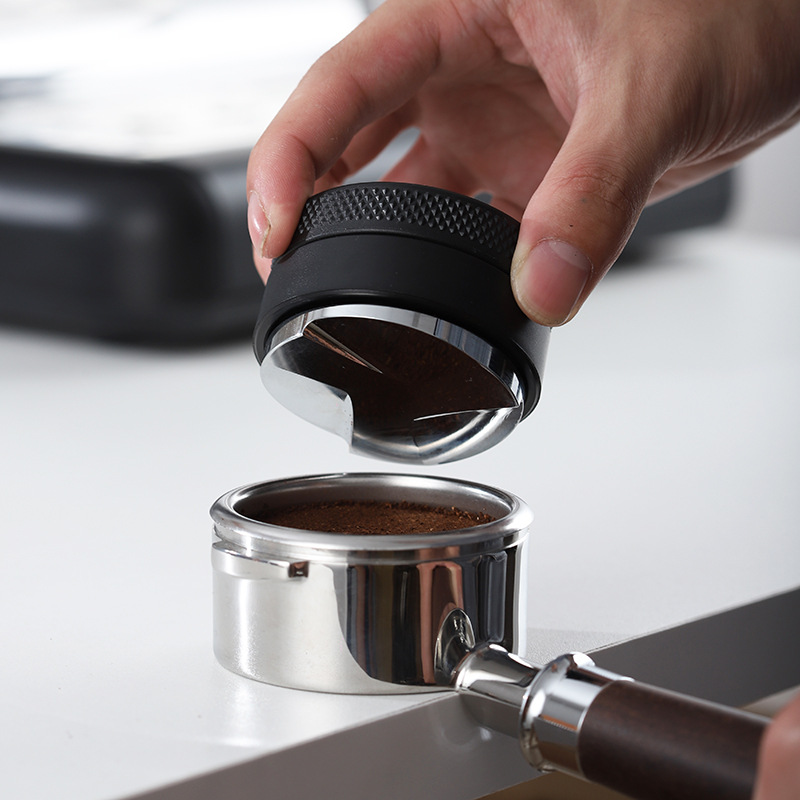 Distribuidor de café Espresso, - Coffee Tamper Leveler reseña y precio