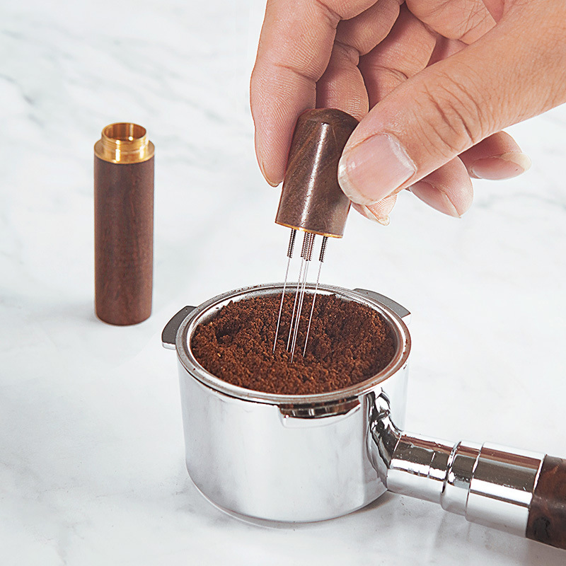 Agitador de café en polvo, agu - Coffee Tamper Leveler reseña y precio