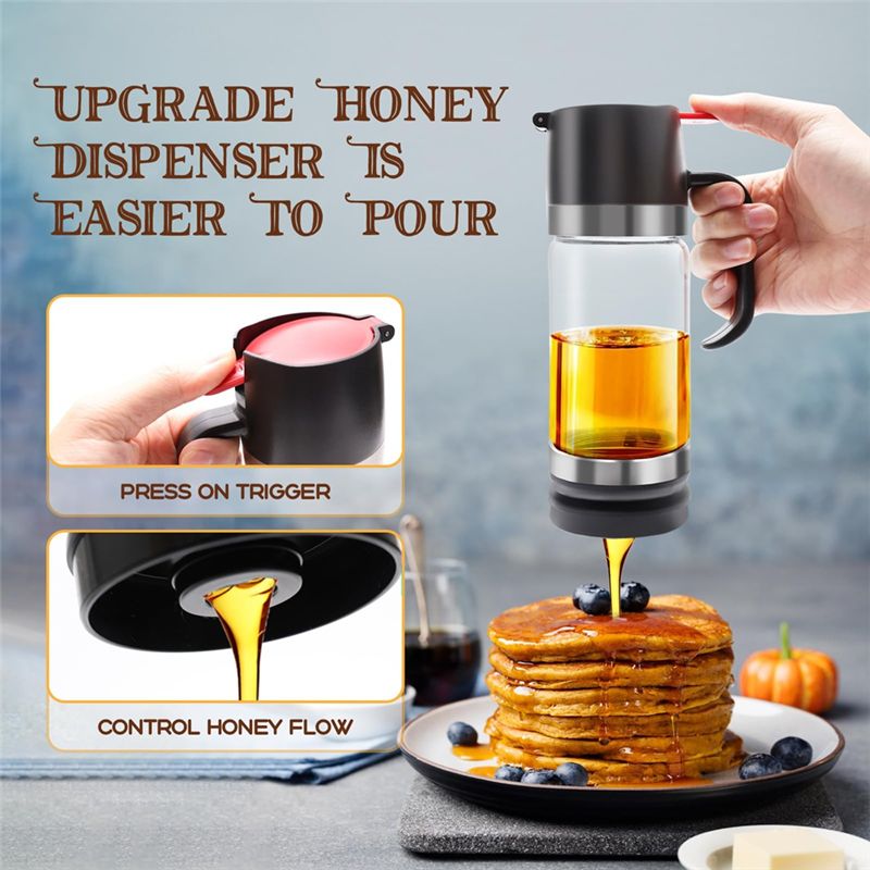 Dispensador de miel de vidrio  - Coffee Tea Or reseña y precio