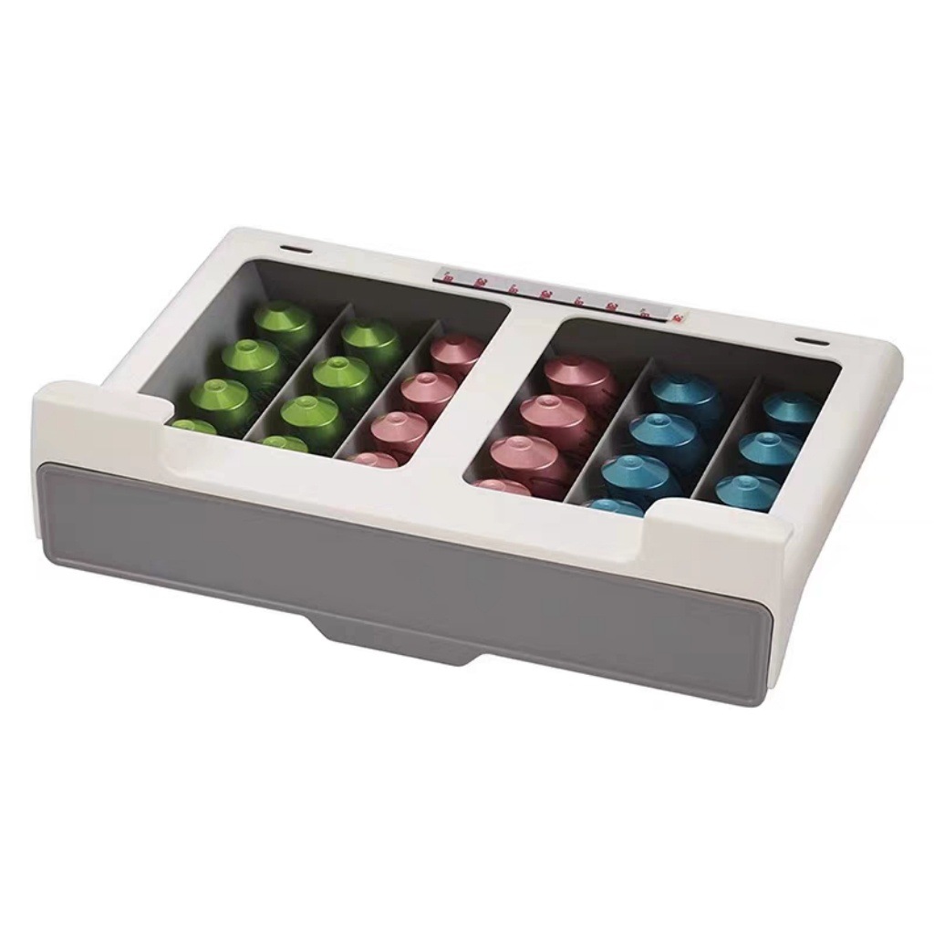 Soporte para cápsulas de café, - Coffee Tea Drawer Organizer reseña y precio
