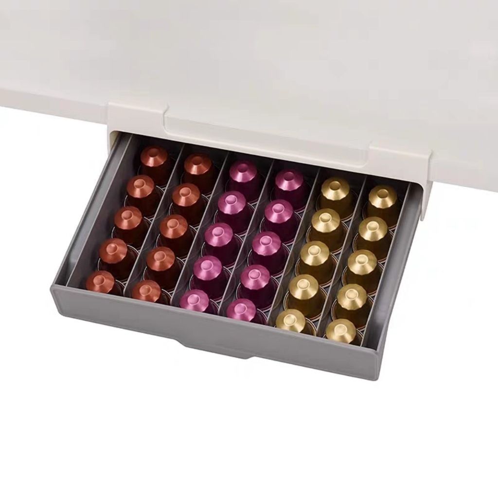 Soporte para cápsulas de café, - Coffee Tea Drawer Organizer reseña y precio