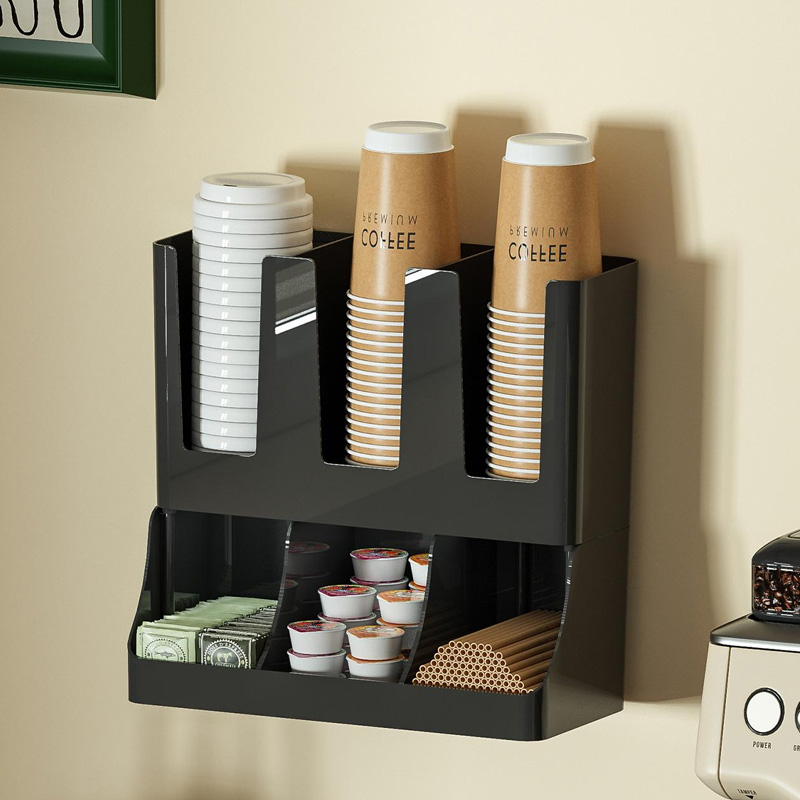 Caja de almacenamiento para va - Coffee Tea Drawer Organizer reseña y precio