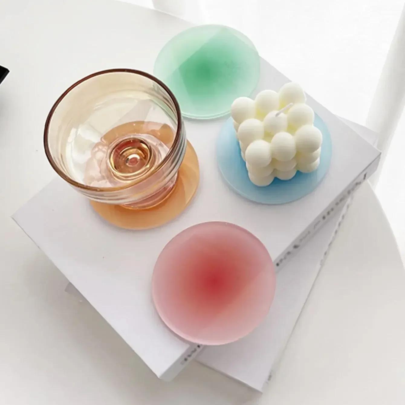 Posavasos con degradado de col - Coffee Tea Or reseña y precio