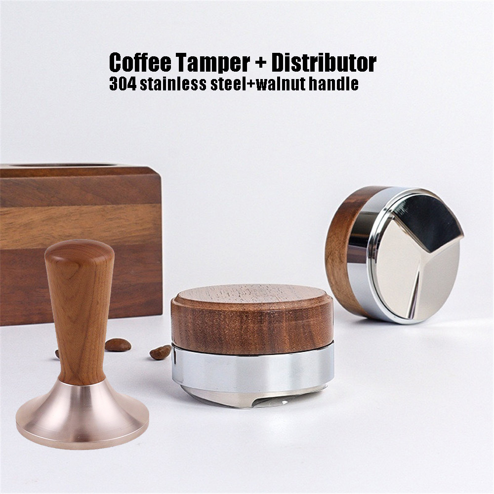 51 53 58,5mm manipulación de c - Coffee Tamper Leveler reseña y precio
