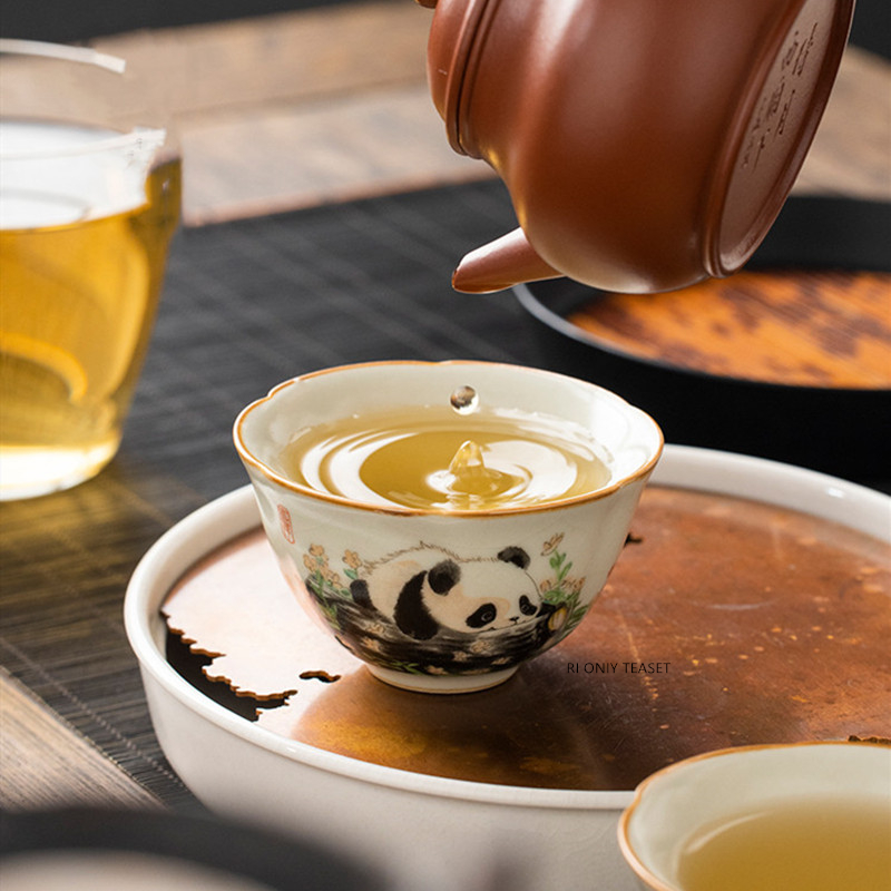 Taza de té de cerámica con hor - Coffee Tea Set Up reseña y precio