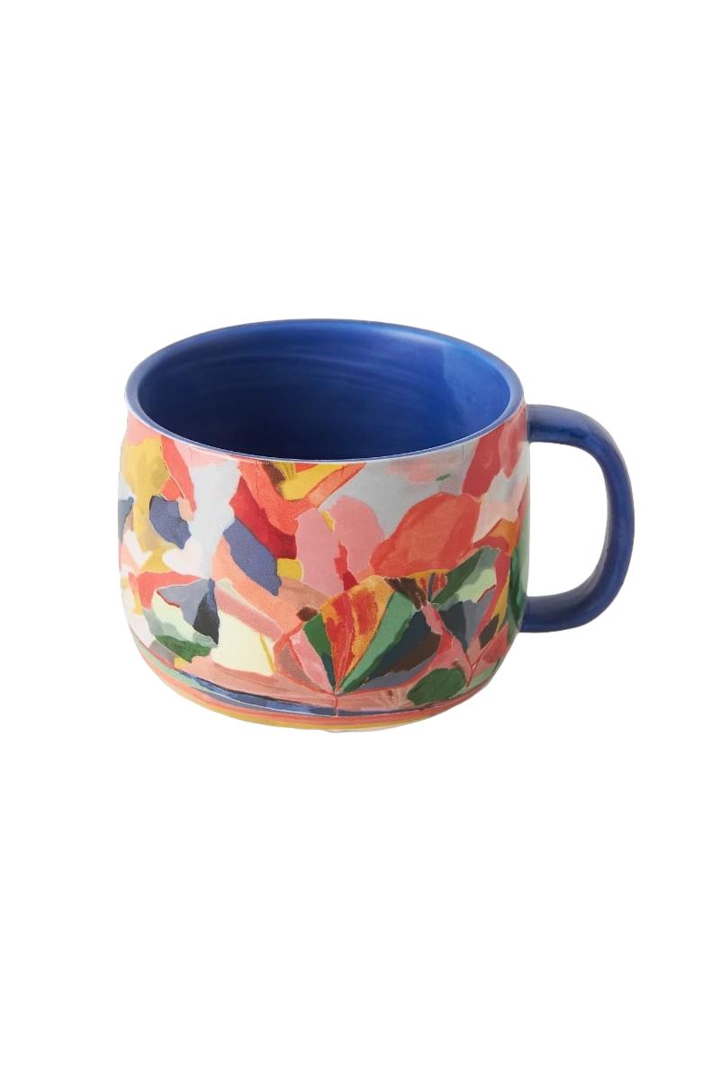 Taza de cerámica con pintura a - Best Tea Coffee reseña y precio
