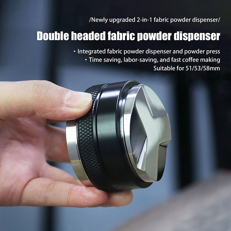 Nuevo Distribuidor de Café, He - Coffee Tamper Leveler reseña y precio