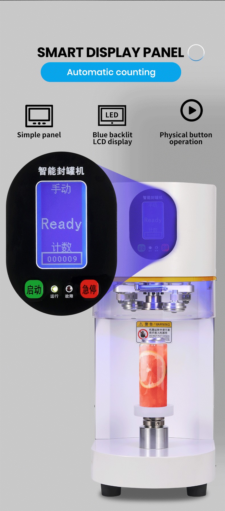 Máquina Selladora Automática d - Juice Tea Coffee reseña y precio