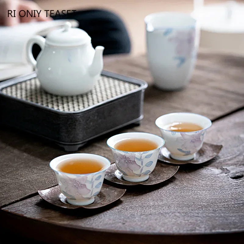 Taza de té de cerámica pintada - Coffee Tea Set Up reseña y precio
