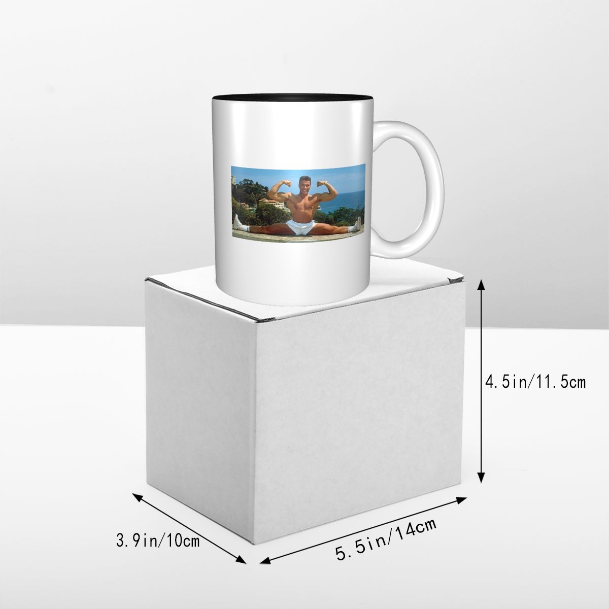 Taza de cerámica divertida con - Coffee Tea Van reseña y precio