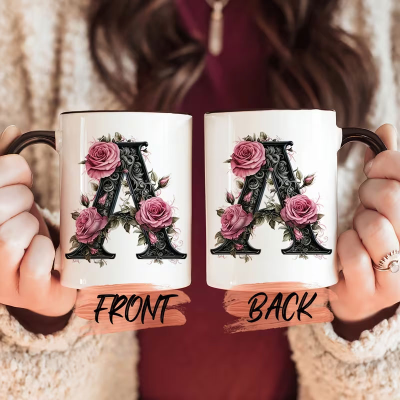 1 taza de café con estampado d - Best Tea Coffee reseña y precio