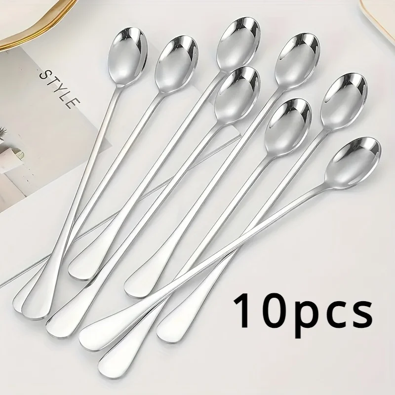 Juego de cucharas de mango lar - Coffee Tea Set Up reseña y precio