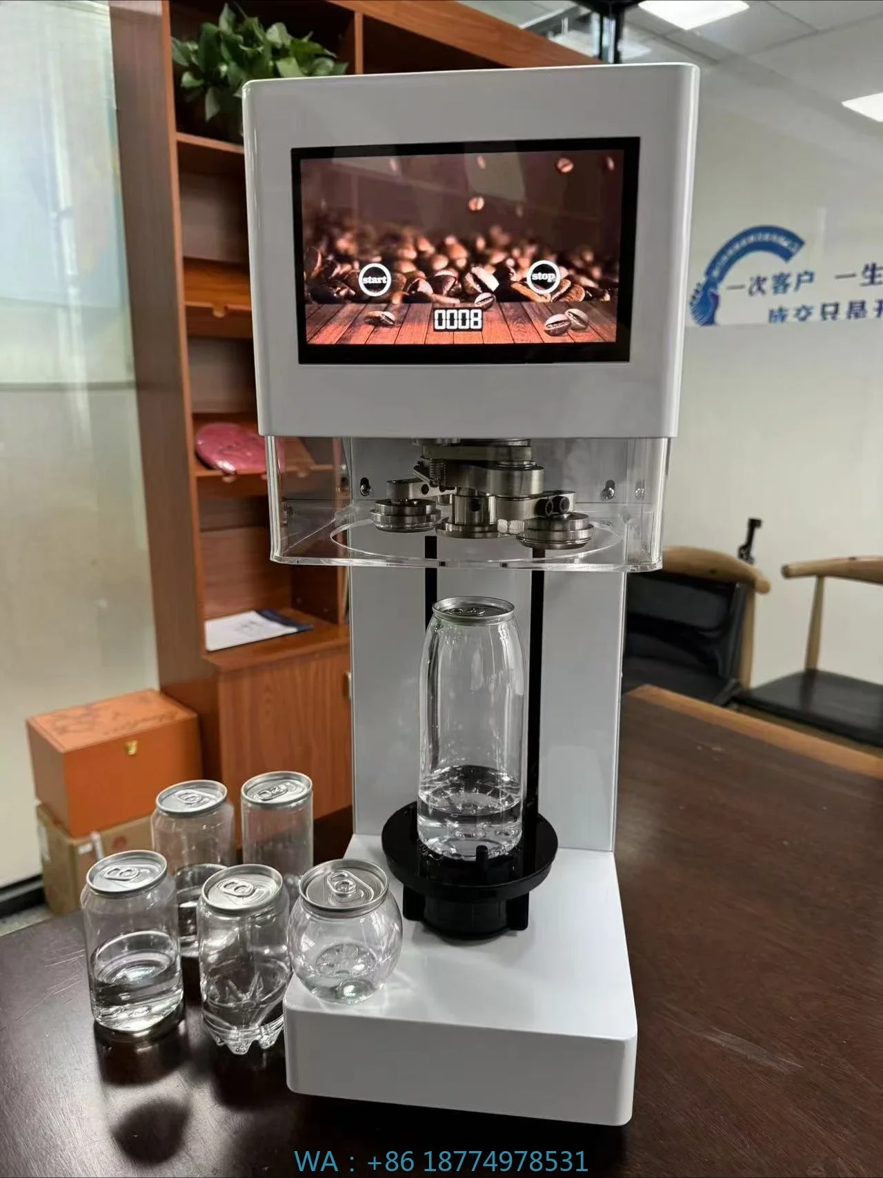 Máquina Selladora de Latas PET - Juice Tea Coffee reseña y precio
