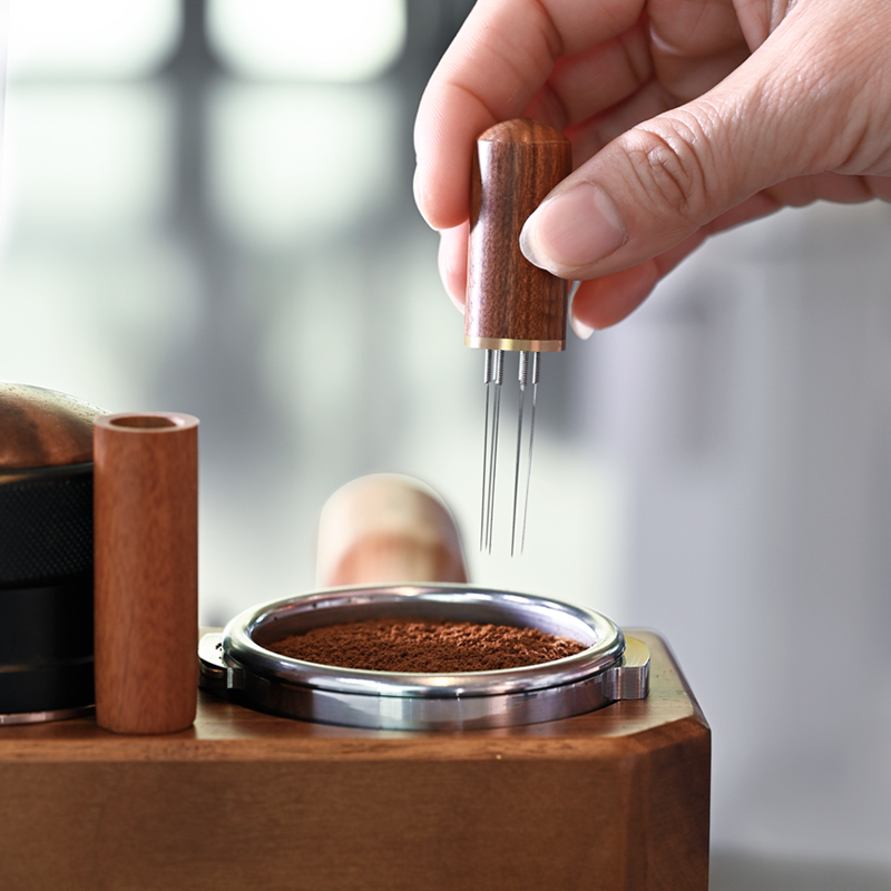 Agitador de café en polvo de a - Coffee Tamper Leveler reseña y precio
