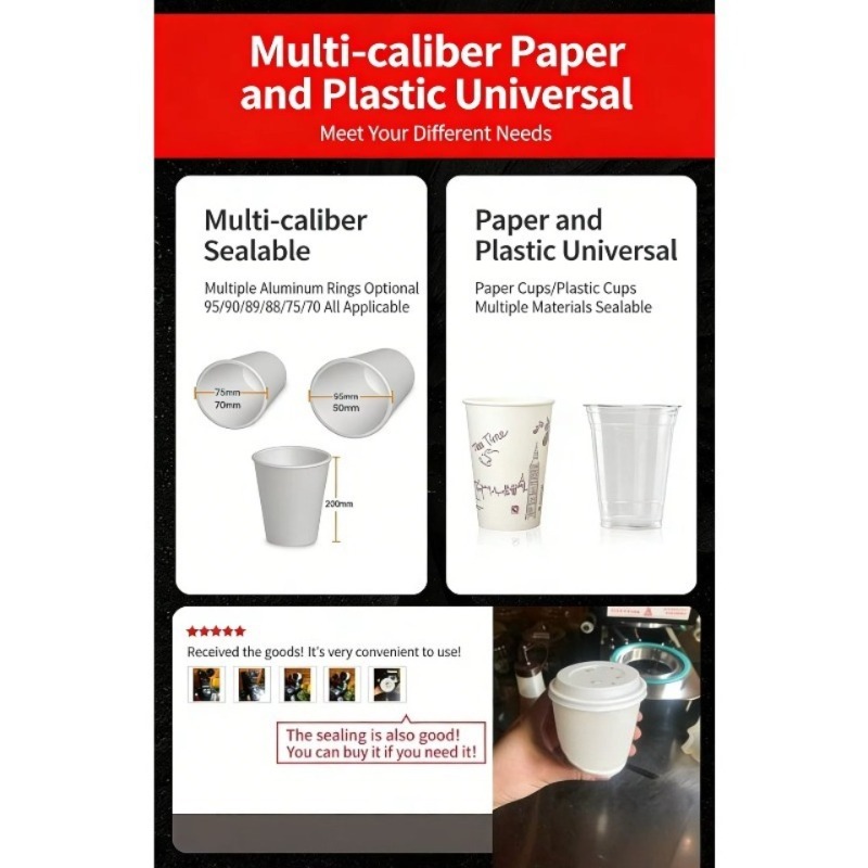 Máquina automática para sellar - Juice Tea Coffee reseña y precio