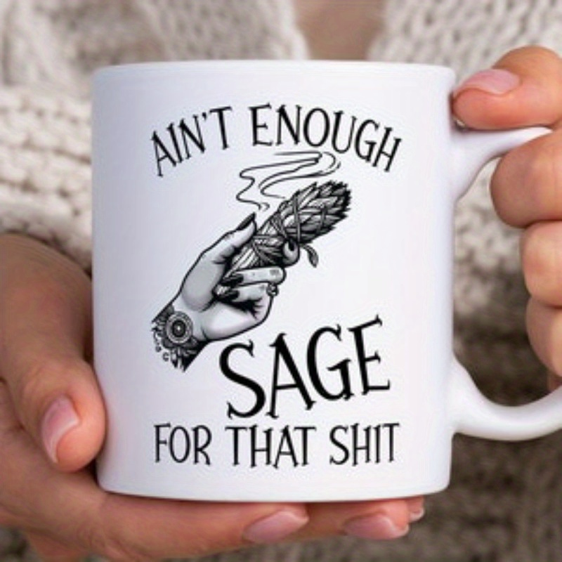 Taza de Cerámica Ain't Enough  - Coffee Tea Or reseña y precio