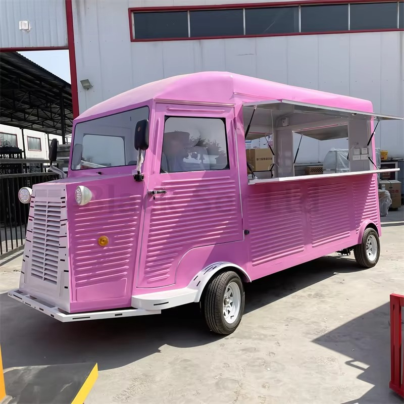 Camión eléctrico Drivable Food - Coffee Tea Van reseña y precio