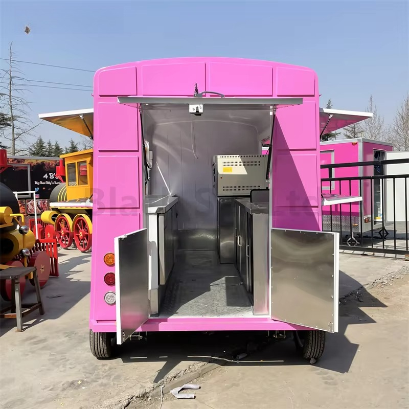 Camión eléctrico Drivable Food - Coffee Tea Van reseña y precio