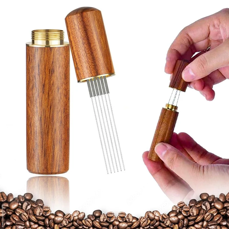 Prensa de café de acero inoxid - Coffee Tamper Leveler reseña y precio