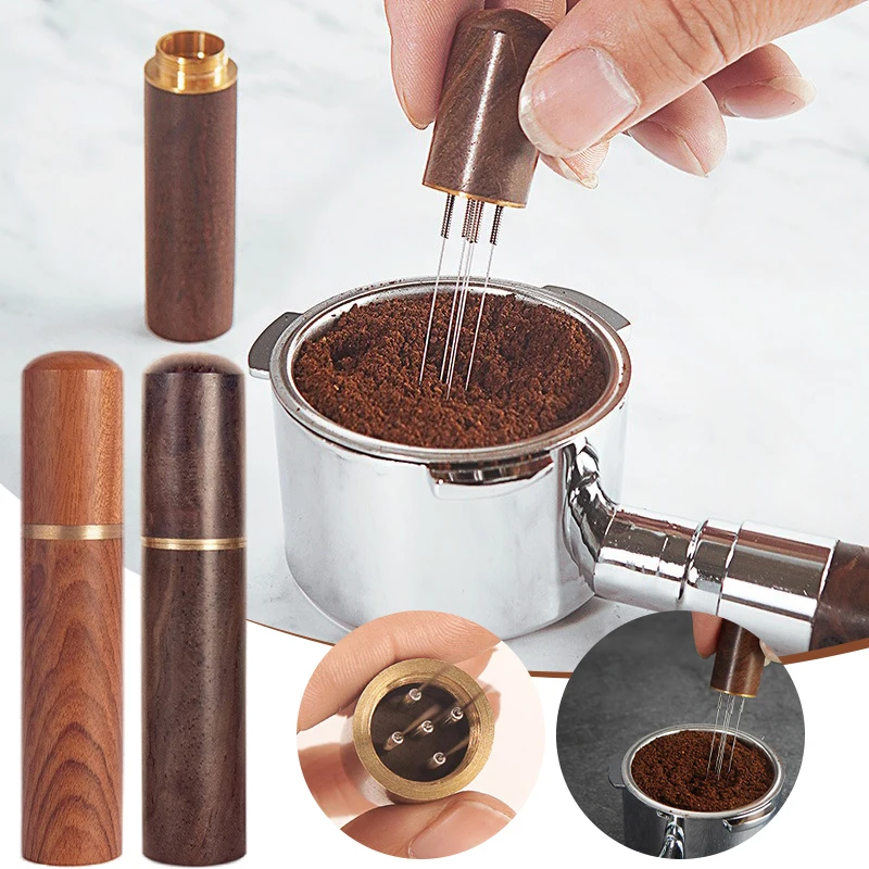 Prensa de café de acero inoxid - Coffee Tamper Leveler reseña y precio