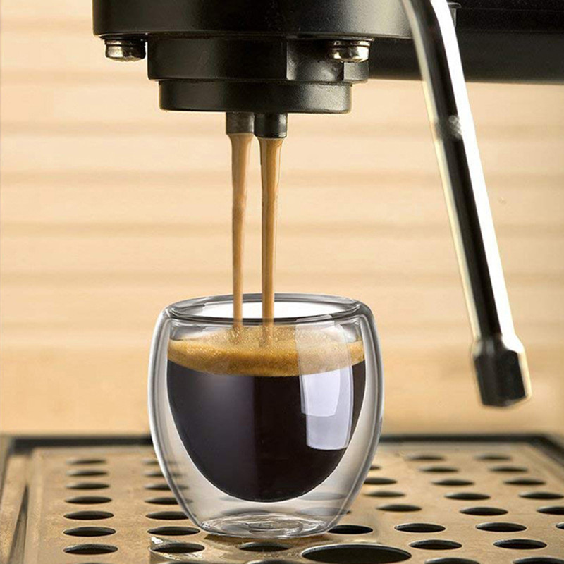 Tazas de café de vidrio de dob - Coffee Tea Set Up reseña y precio