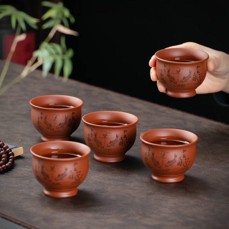Taza de té de arcilla púrpura  - Coffee Tea Set Up reseña y precio