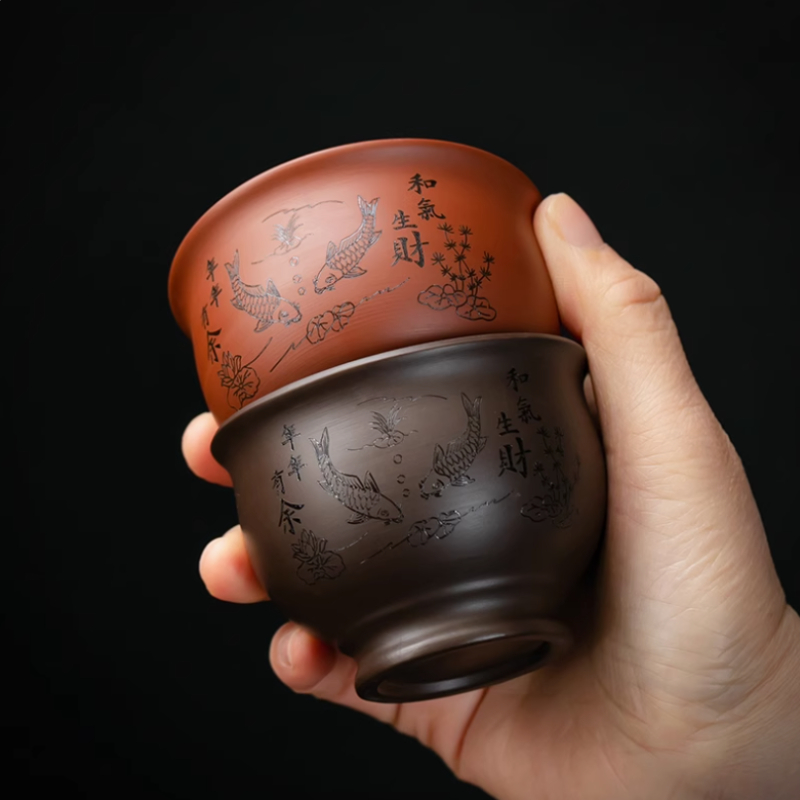 Taza de té de arcilla púrpura  - Coffee Tea Set Up reseña y precio