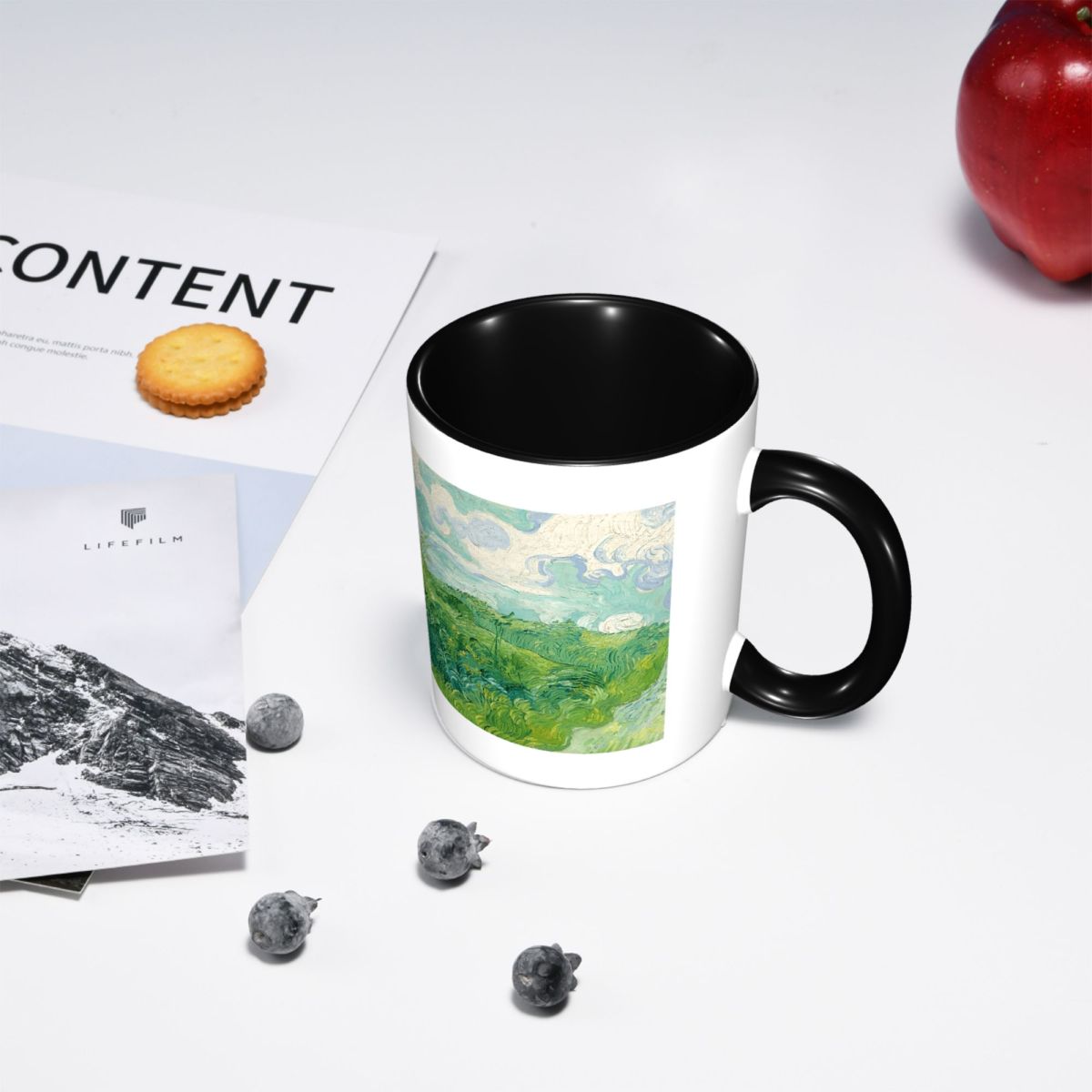 Taza de cerámica divertida con - Coffee Tea Van reseña y precio