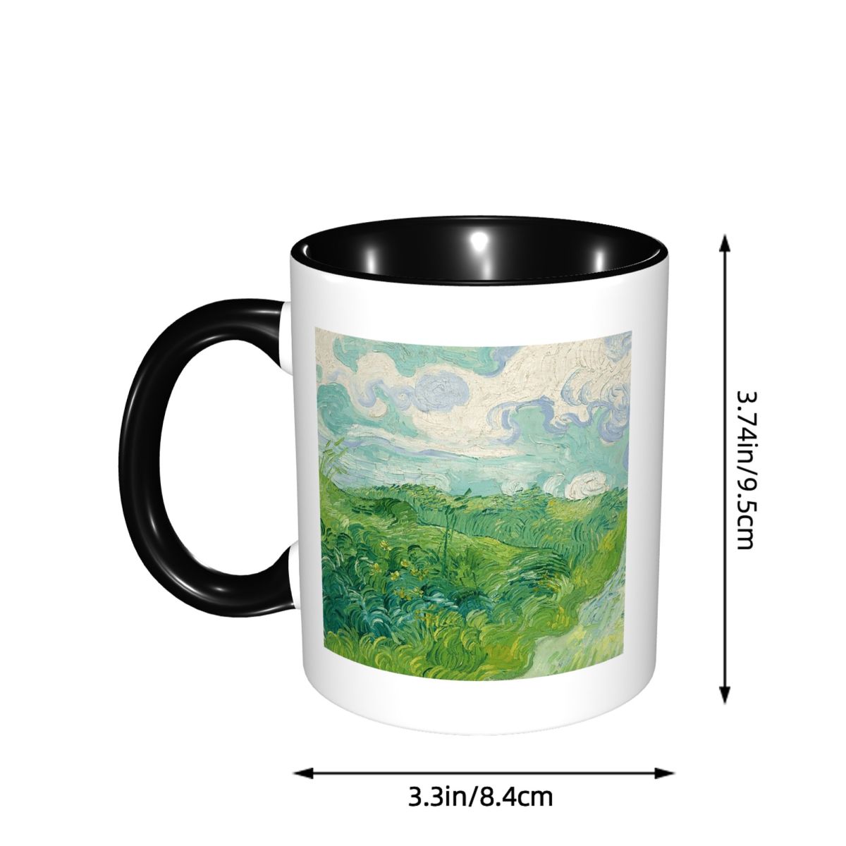 Taza de cerámica divertida con - Coffee Tea Van reseña y precio