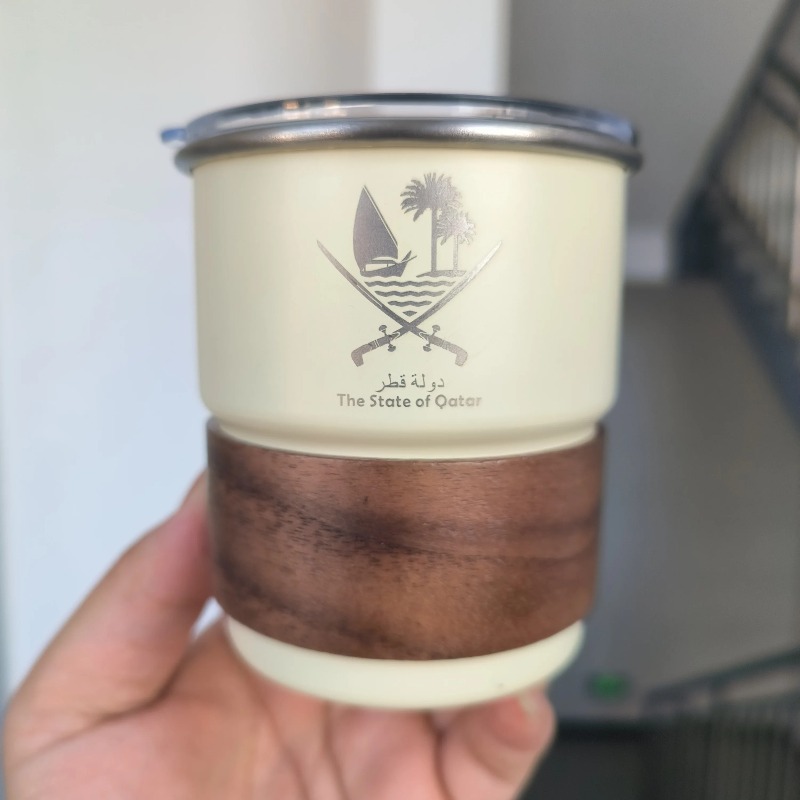 1 taza de acero inoxidable con - Coffee Tea Name reseña y precio