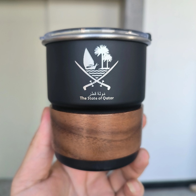 1 taza de acero inoxidable con - Coffee Tea Name reseña y precio