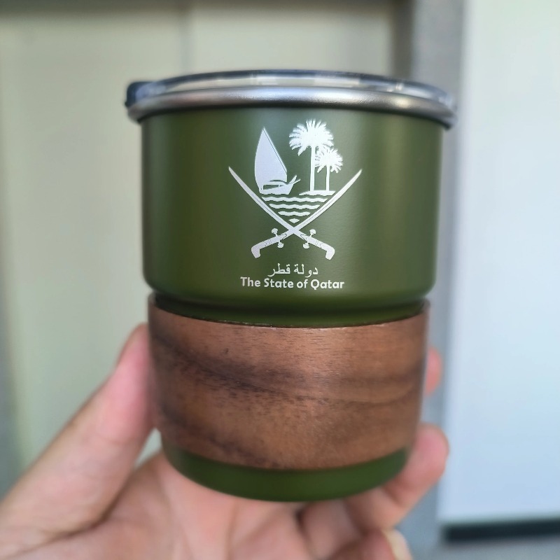 1 taza de acero inoxidable con - Coffee Tea Name reseña y precio