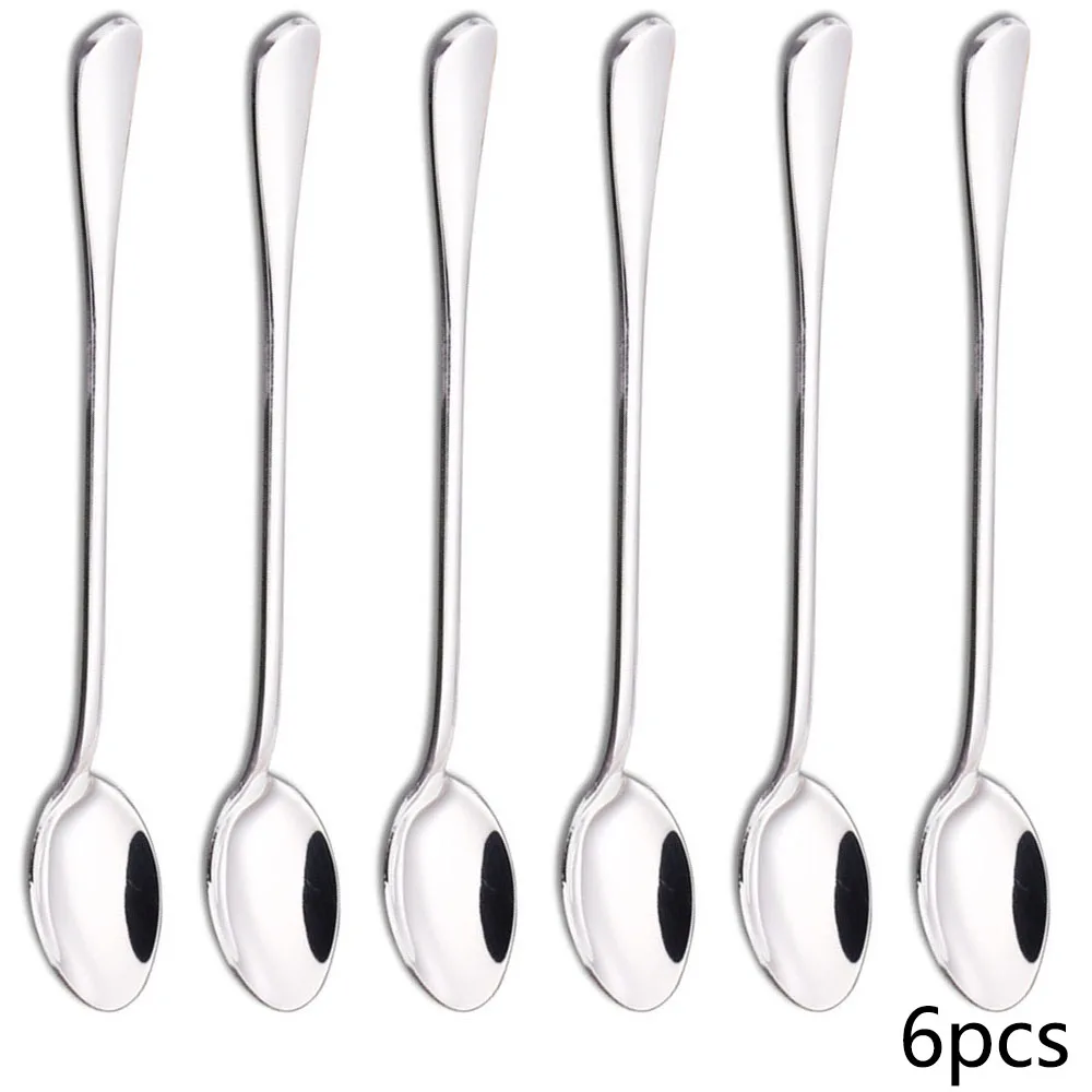 6 uds. Cuchara de mango largo  - Coffee & Tea Haus reseña y precio