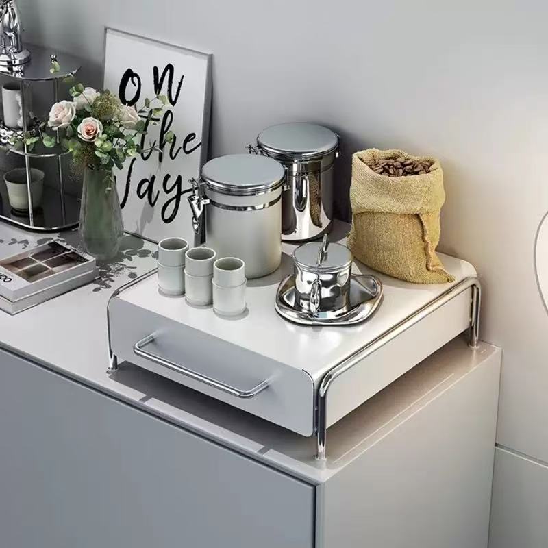 Cajón de almacenamiento de caf - Coffee Tea Drawer Organizer reseña y precio
