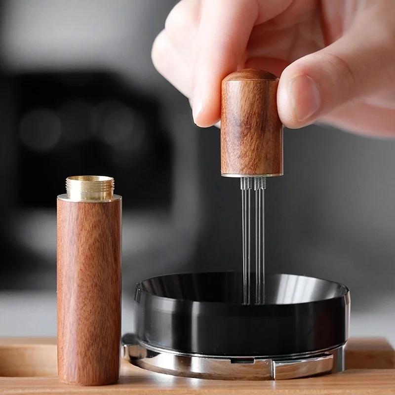Prensa de café en polvo de ace - Coffee Tamper Leveler reseña y precio