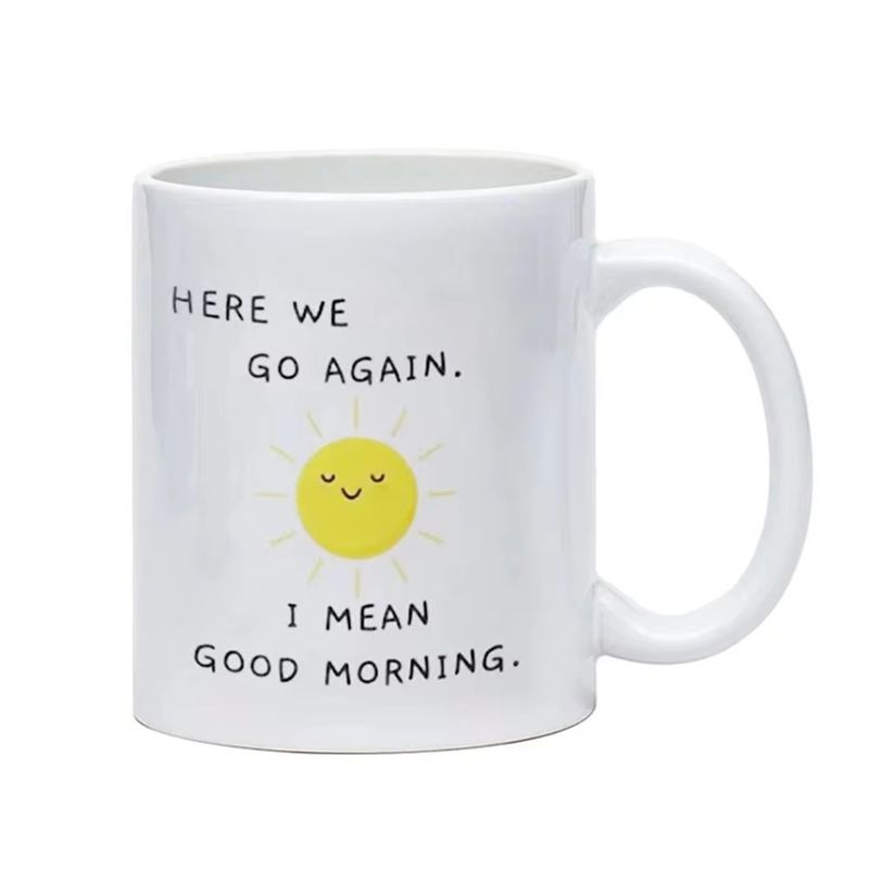 NUEVO Y EN OFERTA - Taza de Ca - Coffee Tea Good Morning reseña y precio