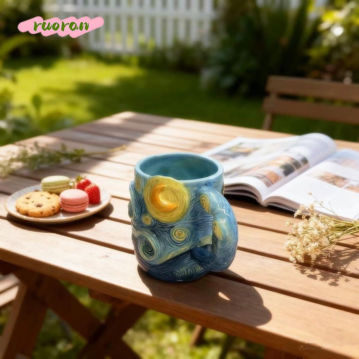 Taza de la Noche Estrellada de - Coffee Tea Van reseña y precio