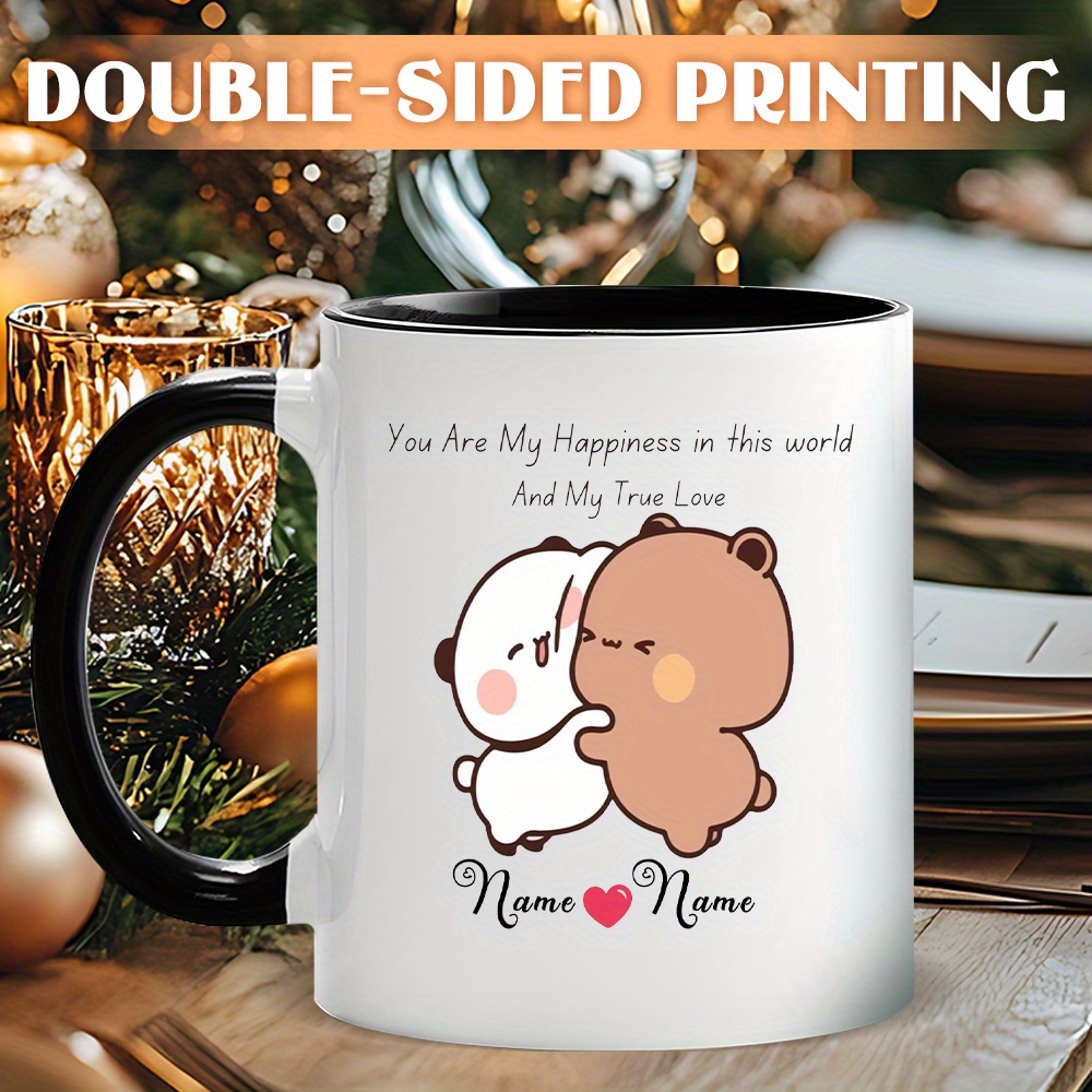 Taza Romántica Personalizada p - Coffee Tea Or reseña y precio