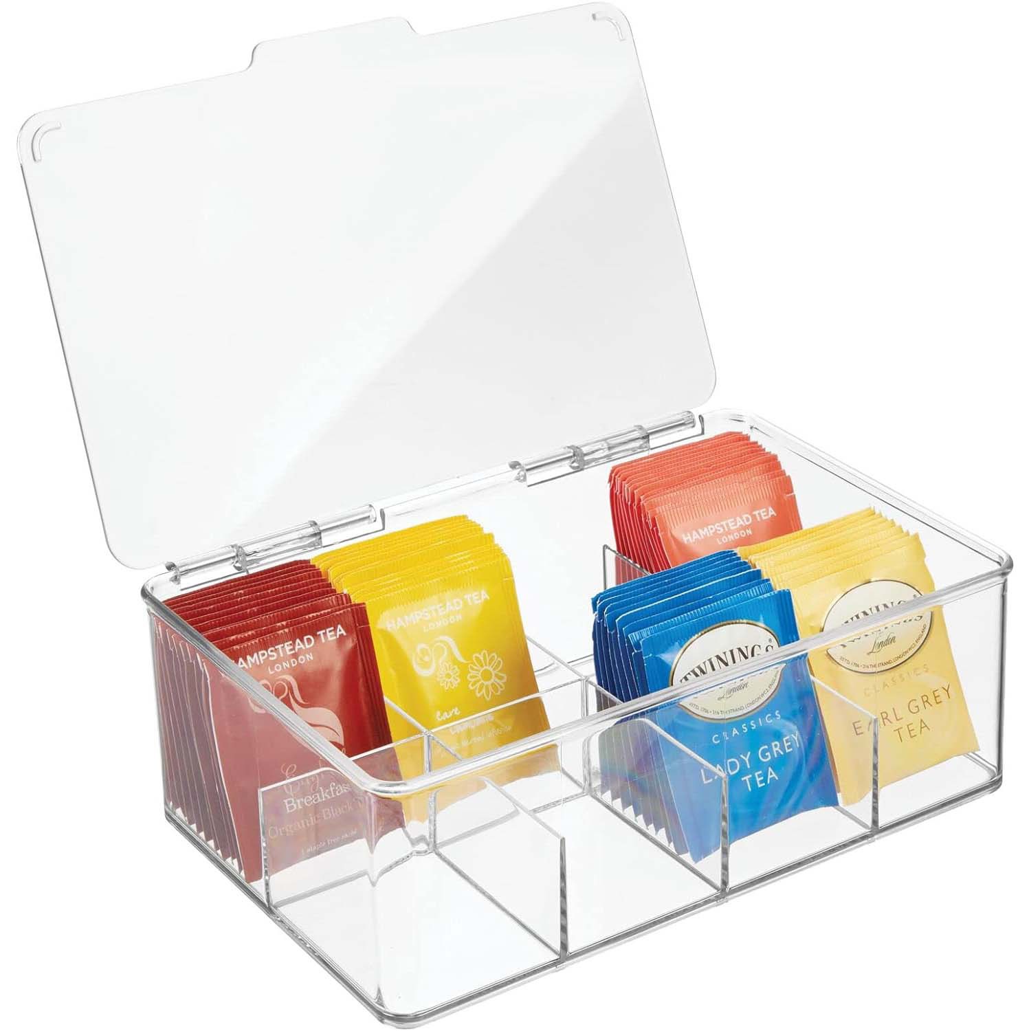 Caja de almacenamiento de bols - Coffee Tea Drawer Organizer reseña y precio