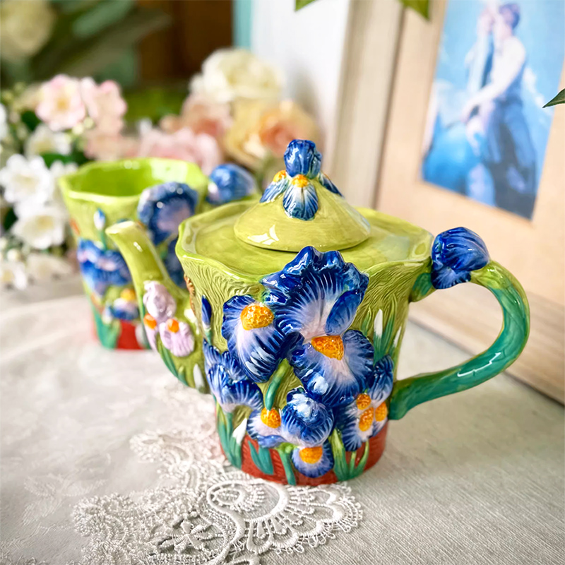 Taza de café de cerámica Flora - Coffee Tea Van reseña y precio